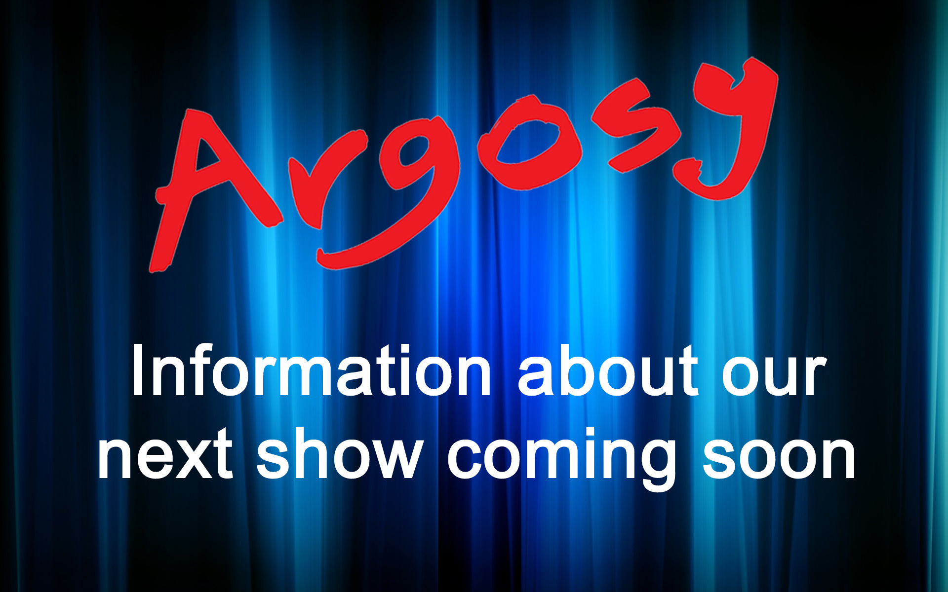 Next Production Argosy Players